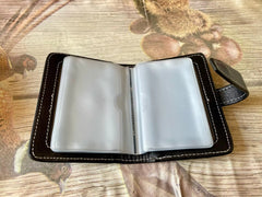 Trendy Anti Demagnetization PU Leather Plaid Coin Wallet Bag Mssza
