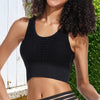 Trendy Backless Solid Quick Dry Running Sports Top Mssza