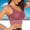 Trendy Backless Solid Quick Dry Running Sports Top Mssza