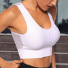 Trendy Backless Solid Quick Dry Running Sports Top Mssza