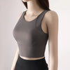 Trendy Breathable Athleisure Sport Fixed Chest Pad Bra Mssza