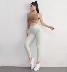 Trendy Breathable Athleisure Sport Fixed Chest Pad Bra Mssza