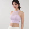 Trendy Breathable Beauty Back Quick-Dry Mesh Sports Bra With Pads Mssza