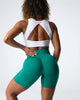 Trendy Breathable Geometric Bicycle Shorts Active Wear Mssza