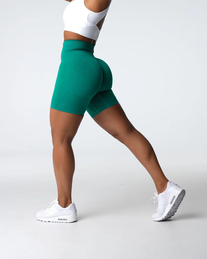 Trendy Breathable Geometric Bicycle Shorts Active Wear Mssza