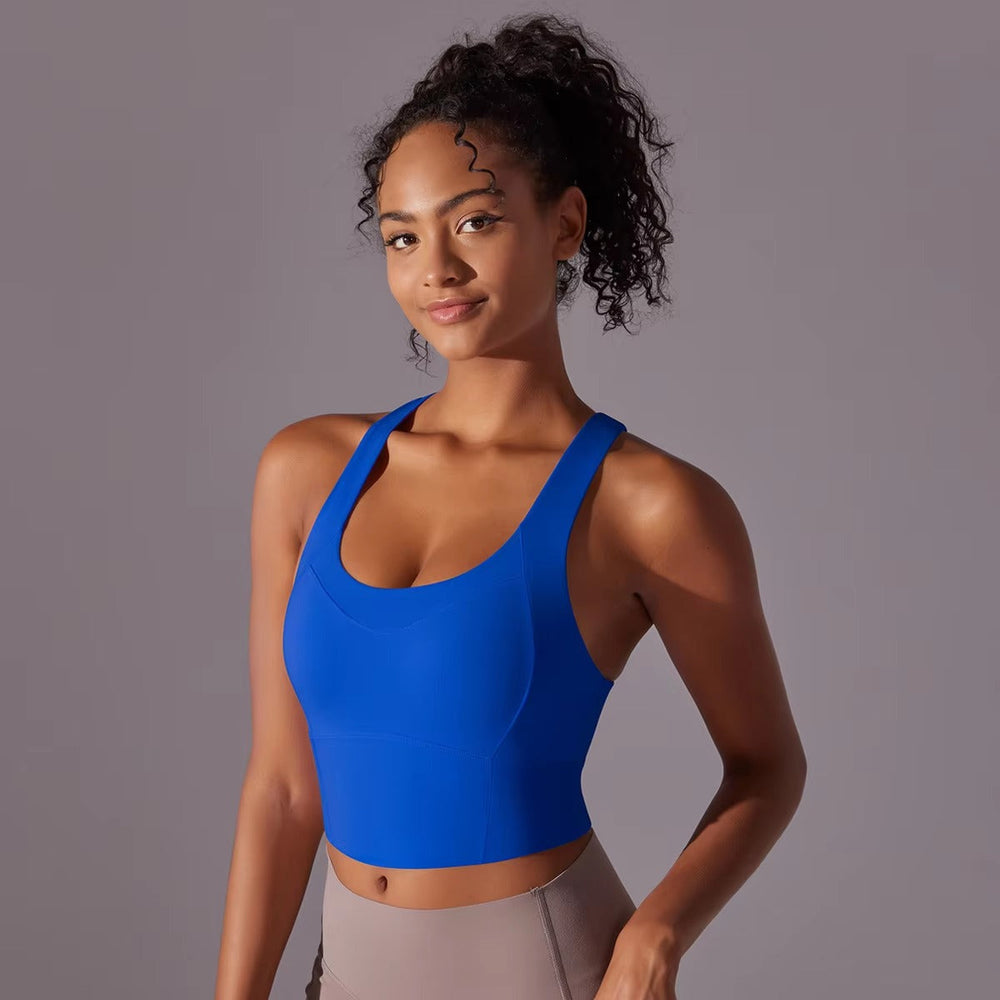 Trendy Breathable Nylon Tights Fitness Bra Mssza