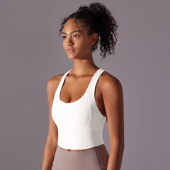 Trendy Breathable Nylon Tights Fitness Bra Mssza