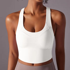 Trendy Breathable Nylon Tights Fitness Bra Mssza