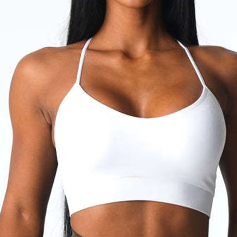 Trendy  Breathable Padded Seamless Bralette Sports Bra Sportswear Mssza