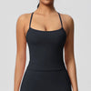 Trendy Breathable Quick Drying Back Yoga Slim Fit Sports Top Mssza