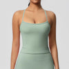 Trendy Breathable Quick Drying Back Yoga Slim Fit Sports Top Mssza