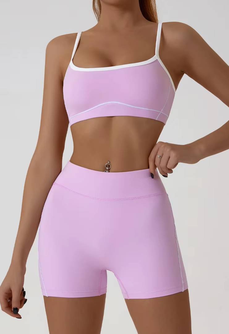 Trendy Breathable Removable Chest Pad Sports Bra Mssza