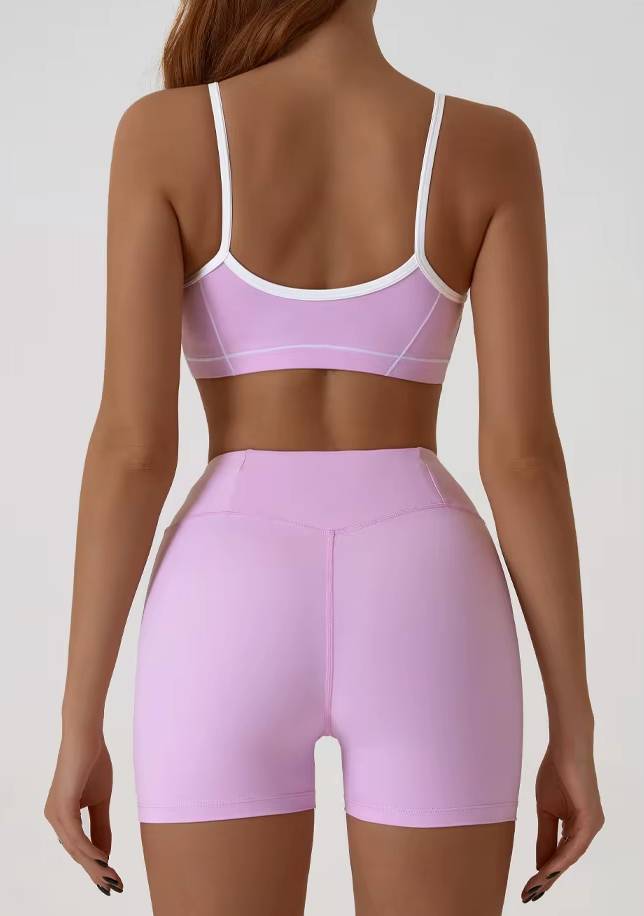 Trendy Breathable Removable Chest Pad Sports Bra Mssza