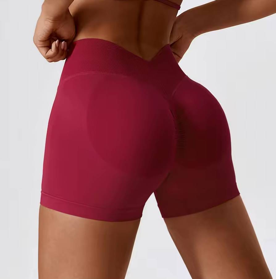 Trendy Breathable Scrunch Sports Buttock Lift Cycling Shorts Mssza