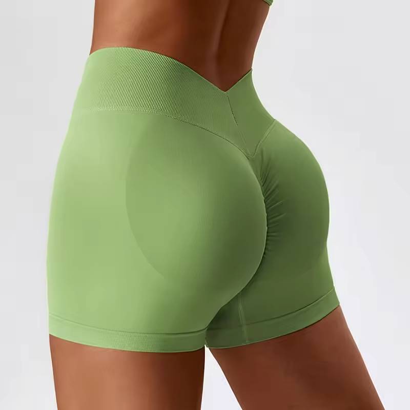 Trendy Breathable Scrunch Sports Buttock Lift Cycling Shorts Mssza