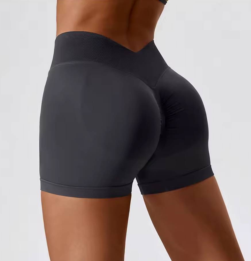 Trendy Breathable Scrunch Sports Buttock Lift Cycling Shorts Mssza