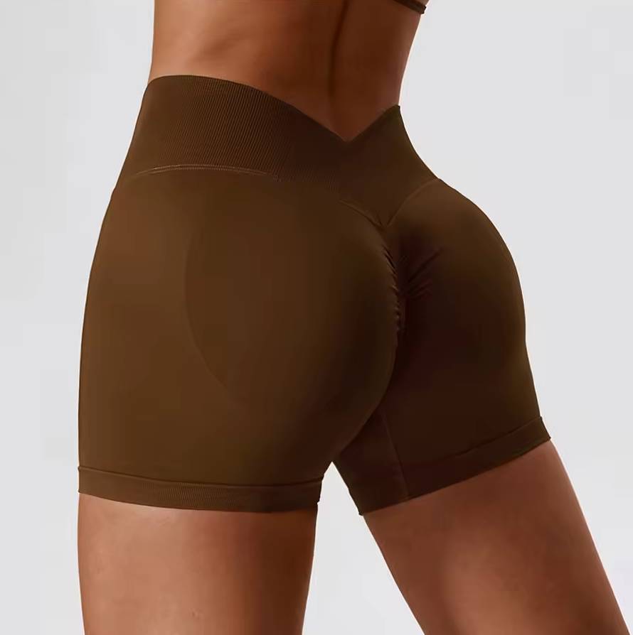 Trendy Breathable Scrunch Sports Buttock Lift Cycling Shorts Mssza