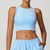 Trendy Breathable Shockproof Quick-Dry Yoga Backless Sports Bra Mssza