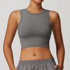 Trendy Breathable Shockproof Quick-Dry Yoga Backless Sports Bra Mssza