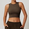 Trendy Breathable Shockproof Quick-Dry Yoga Backless Sports Bra Mssza