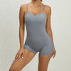 Trendy Breathable Sleeveless One Piece Sports Jumpsuit Mssza