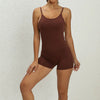 Trendy Breathable Sleeveless One Piece Sports Jumpsuit Mssza