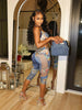 Trendy Colorful Print Backless Camisole And Shorts Pant 2 Piece Set Mssza
