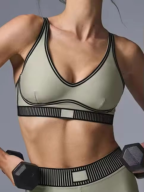 Trendy Comfortable Cotton Blend Naked Hip Sports Bras Mssza