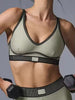 Trendy Comfortable Cotton Blend Naked Hip Sports Bras Mssza