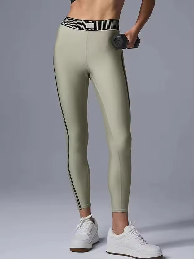 Trendy Comfortable Cotton Blend Sports Lifting Leggings Mssza