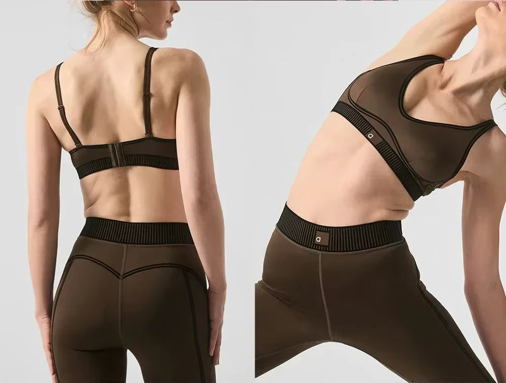 Trendy Comfortable Cotton Blend Naked Hip Sports Bras Mssza