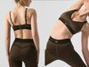 Trendy Comfortable Cotton Blend Naked Hip Sports Bras Mssza