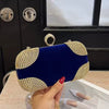 Trendy Diamonds Beading Finger Ring Diamonds Clutch Bag Mssza