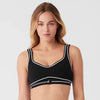 Trendy Elastic High-Waist Heart Throb Leggings Tight Fitting Sports Bra Yoga Sets Mssza