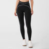 Trendy Elastic High-Waist Heart Throb Leggings Tight Fitting Sports Bra Yoga Sets Mssza