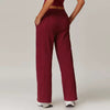 Trendy Fitness Gym Pocket High Waist Jogger Loose Sports Pants Mssza