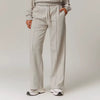 Trendy Fitness Gym Pocket High Waist Jogger Loose Sports Pants Mssza