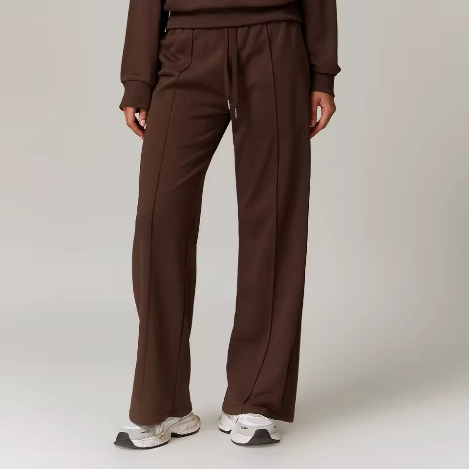Trendy Fitness Gym Pocket High Waist Jogger Loose Sports Pants Mssza