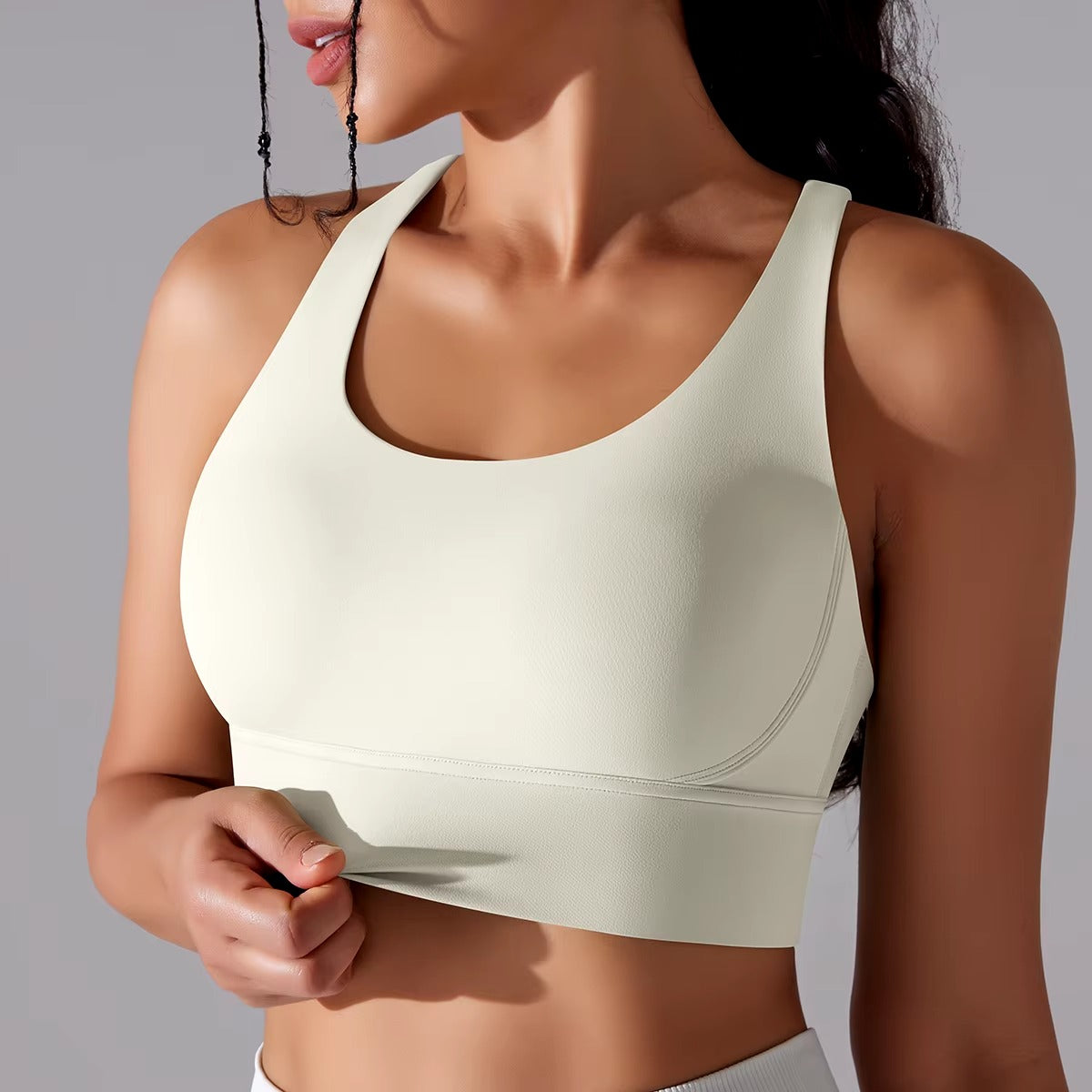 Trendy Fitness Naked Feel Workout Yoga Tank Tops Mssza
