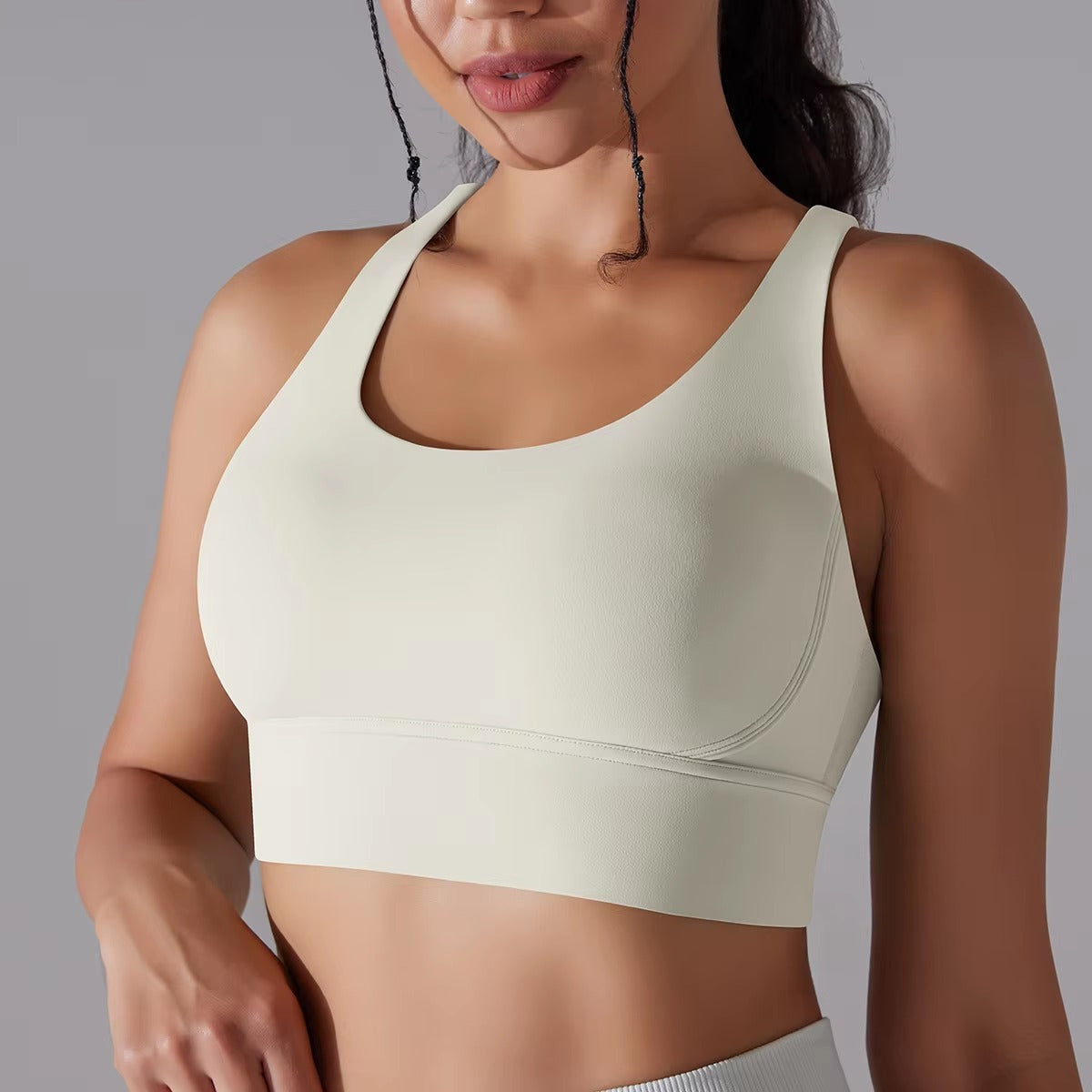 Trendy Fitness Naked Feel Workout Yoga Tank Tops Mssza