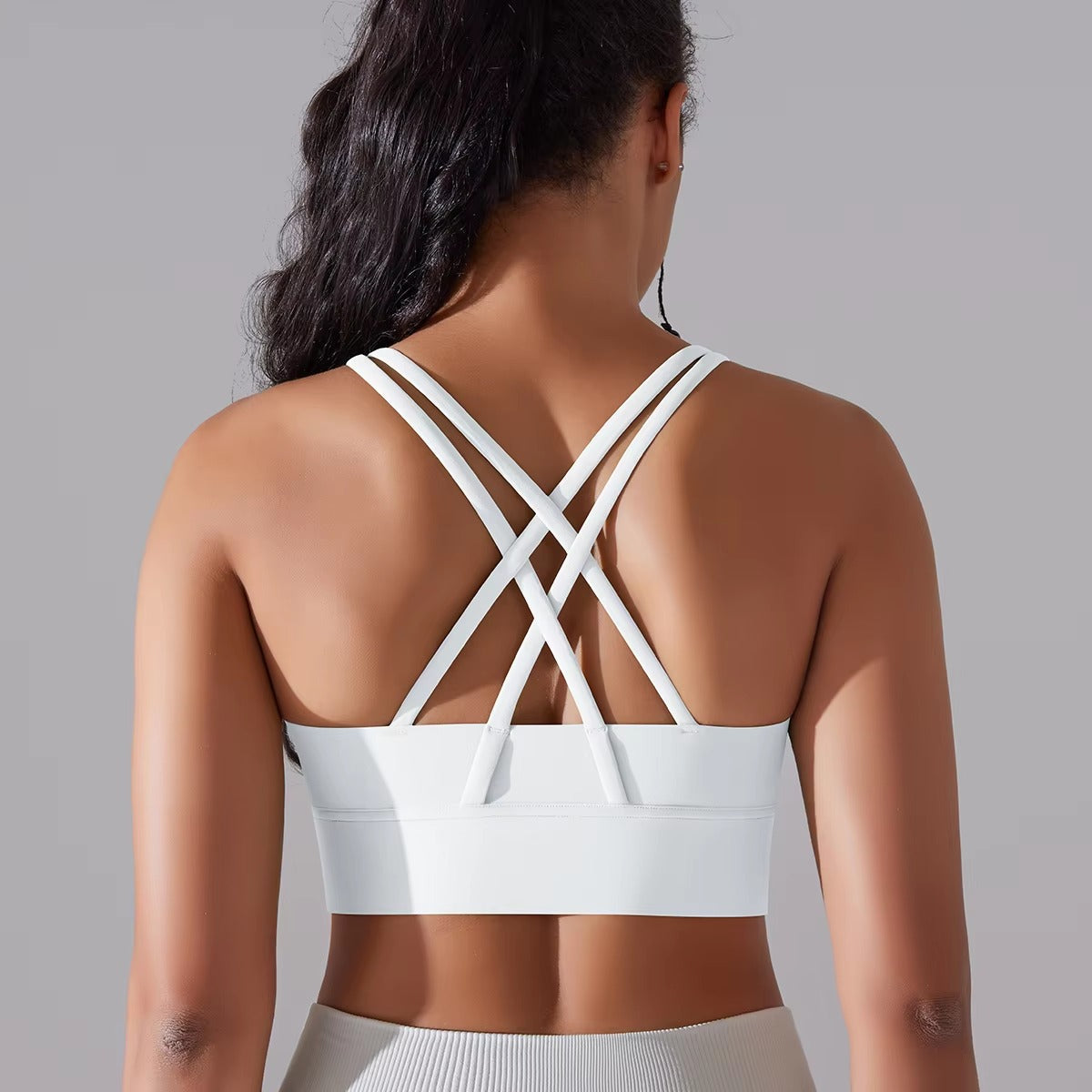Trendy Fitness Naked Feel Workout Yoga Tank Tops Mssza