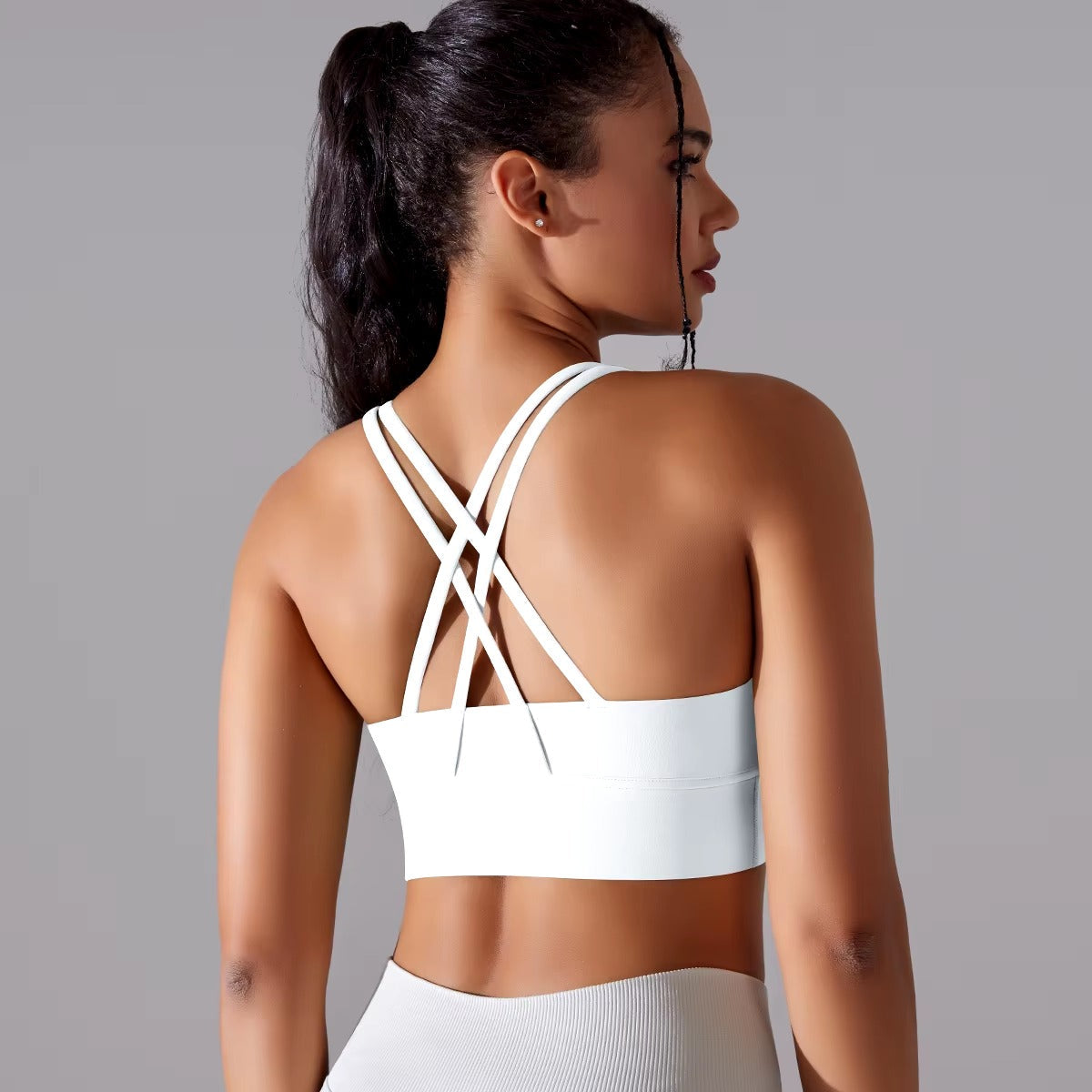 Trendy Fitness Naked Feel Workout Yoga Tank Tops Mssza
