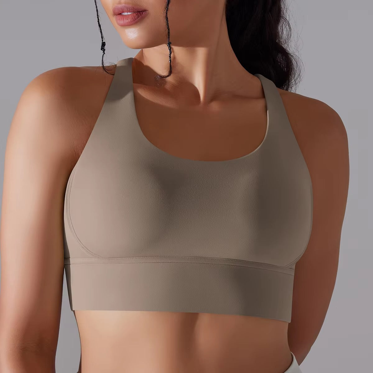 Trendy Fitness Naked Feel Workout Yoga Tank Tops Mssza