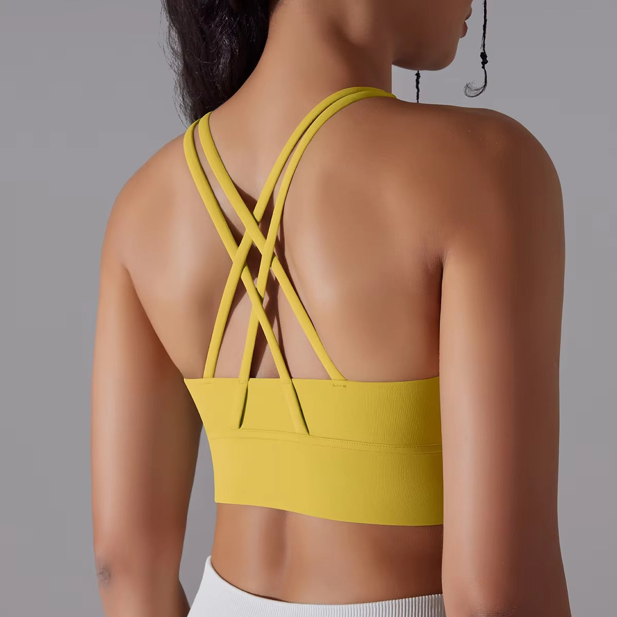 Trendy Fitness Naked Feel Workout Yoga Tank Tops Mssza