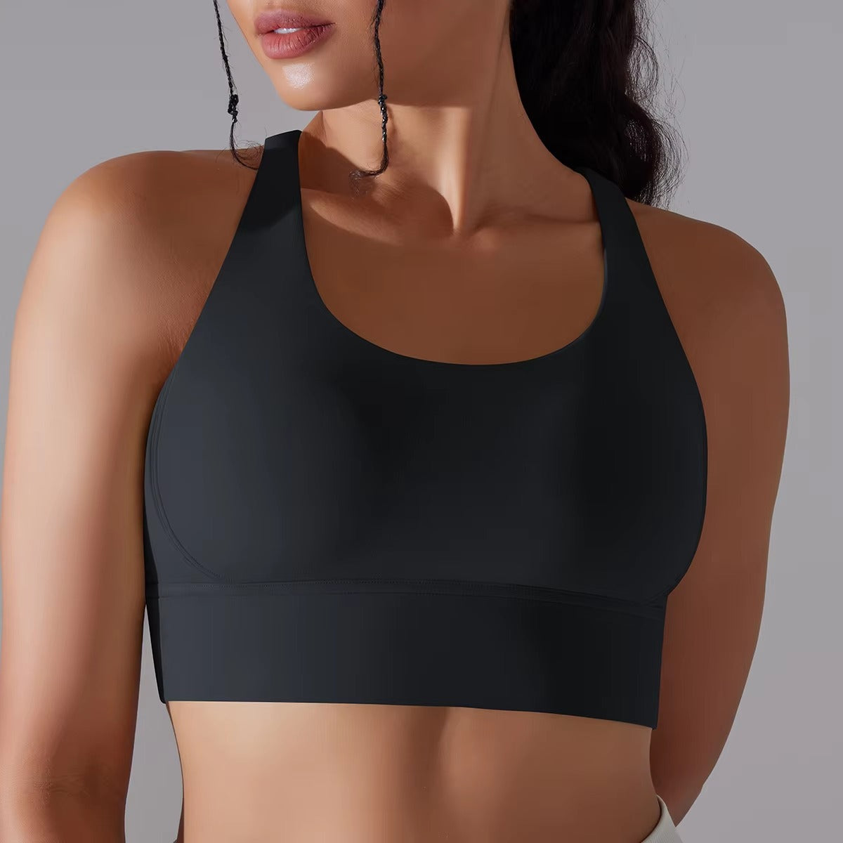 Trendy Fitness Naked Feel Workout Yoga Tank Tops Mssza