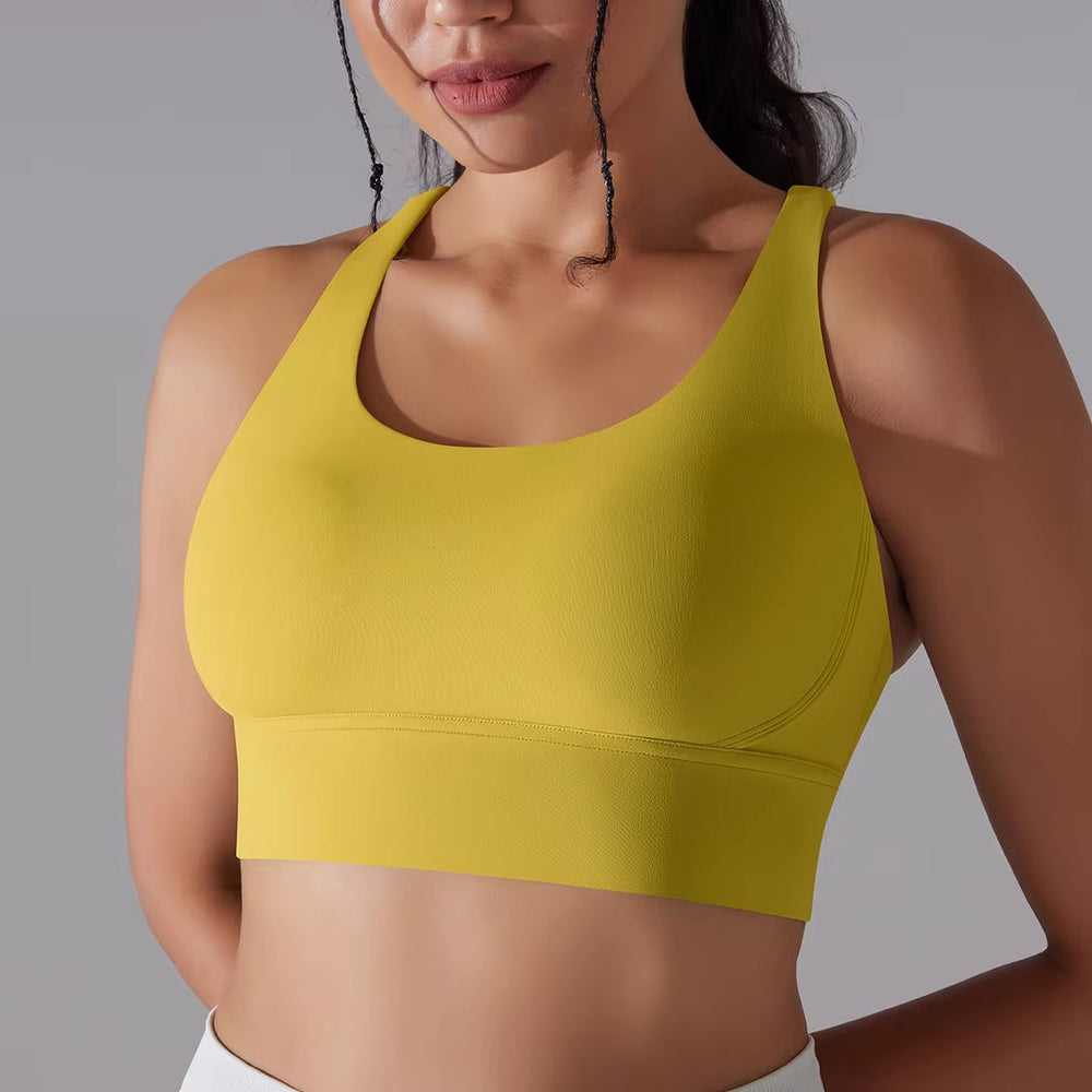 Trendy Fitness Naked Feel Workout Yoga Tank Tops Mssza