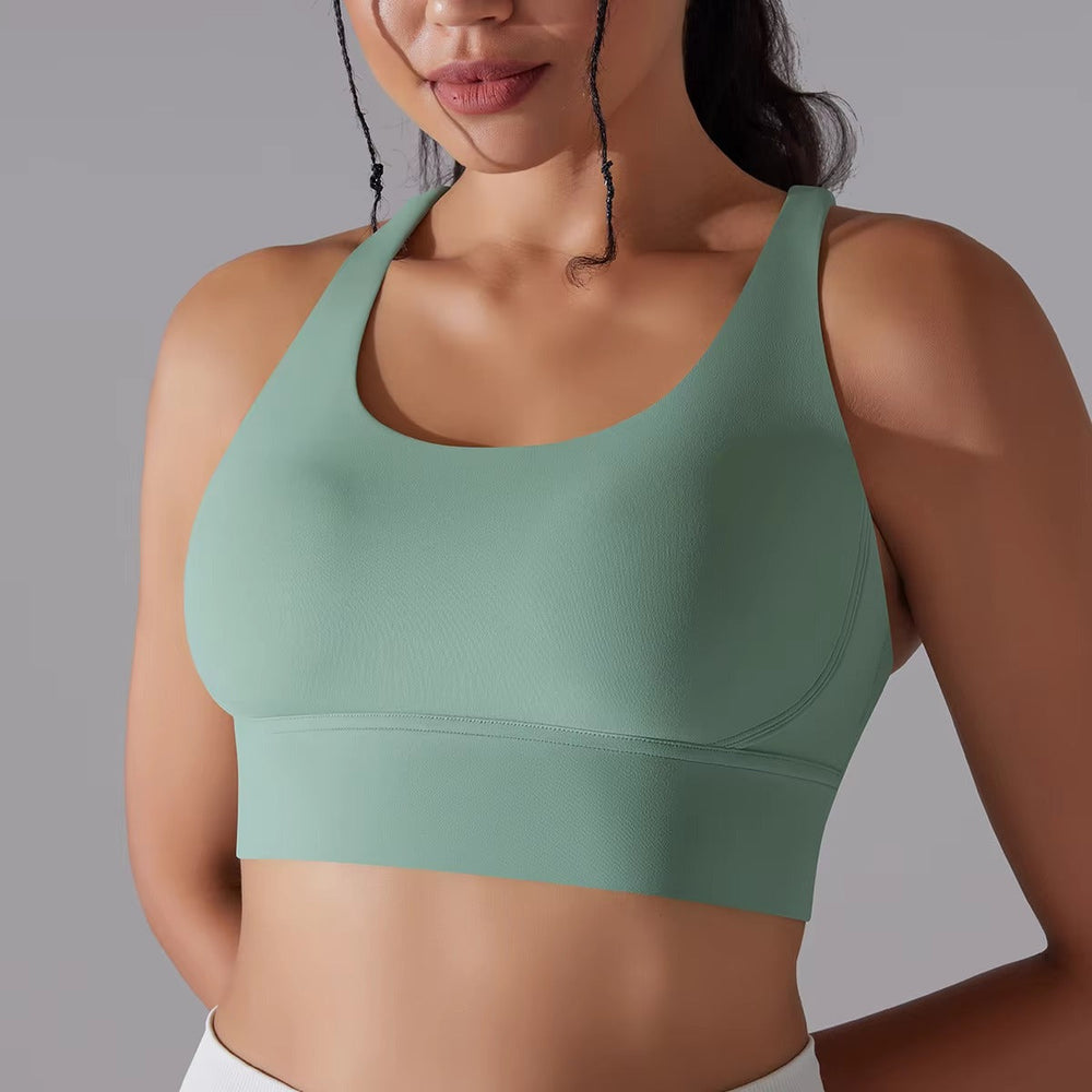 Trendy Fitness Naked Feel Workout Yoga Tank Tops Mssza