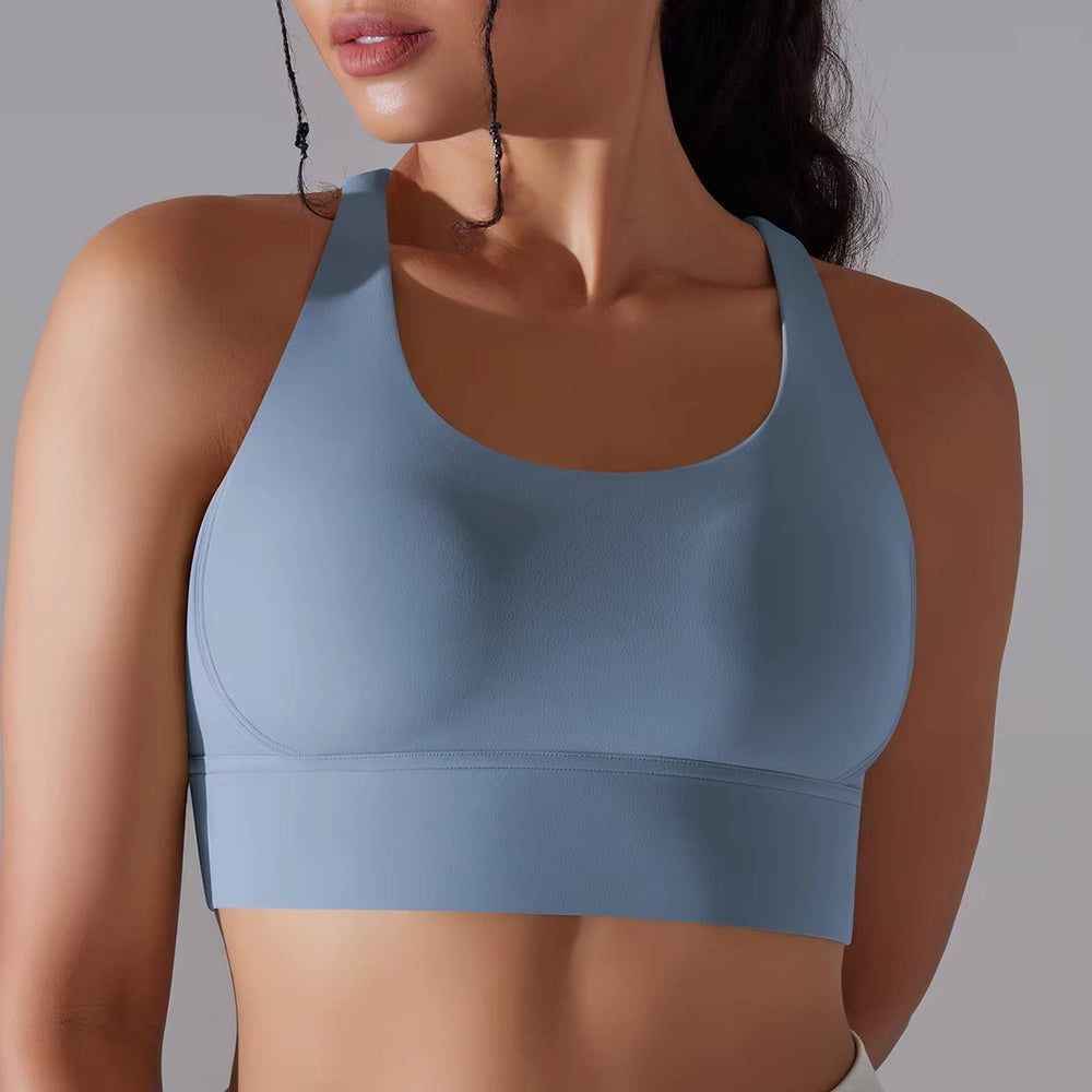 Trendy Fitness Naked Feel Workout Yoga Tank Tops Mssza