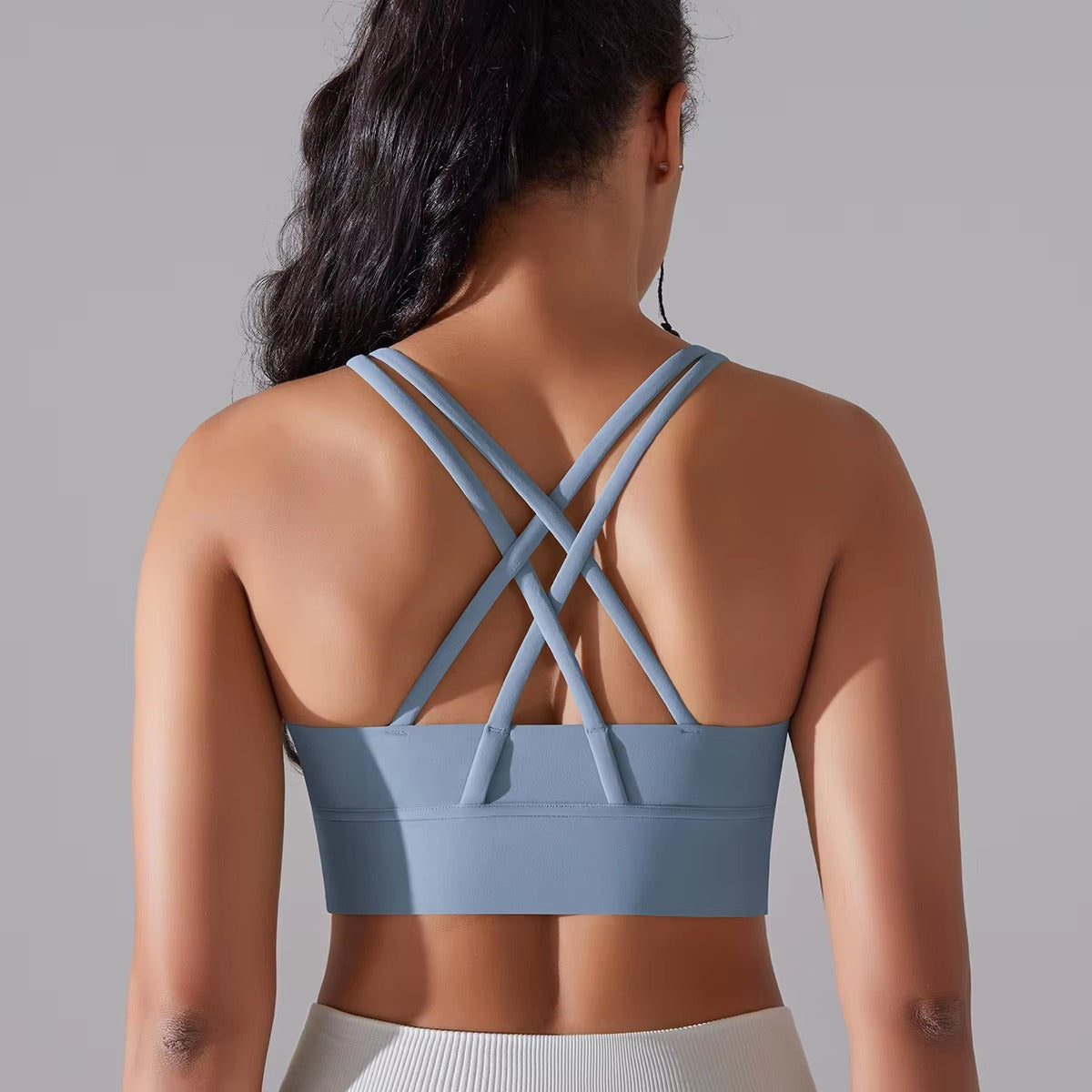 Trendy Fitness Naked Feel Workout Yoga Tank Tops Mssza