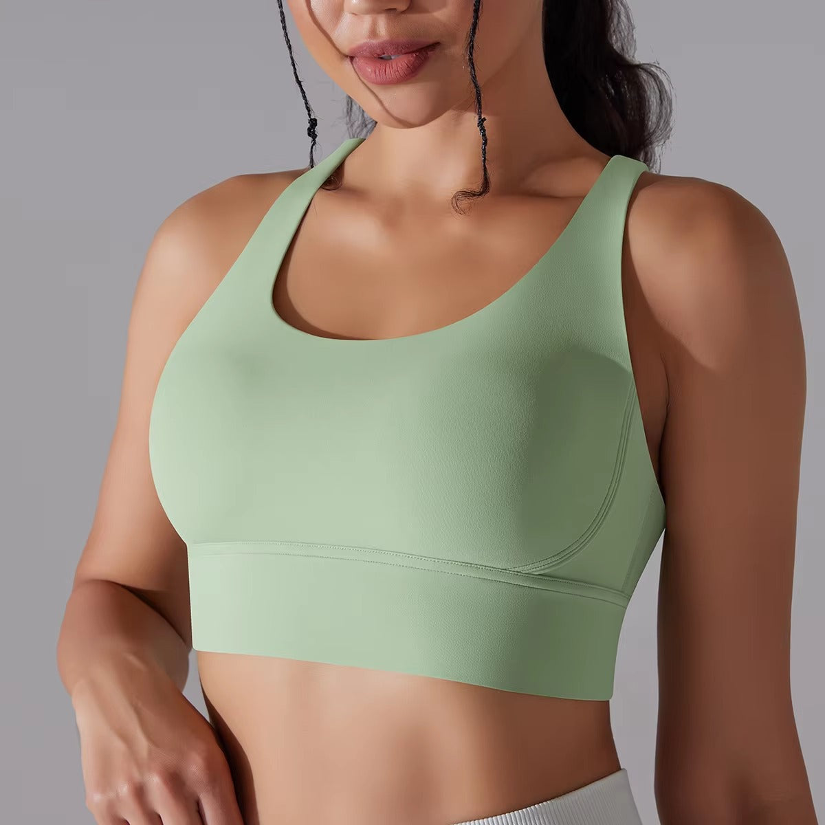 Trendy Fitness Naked Feel Workout Yoga Tank Tops Mssza